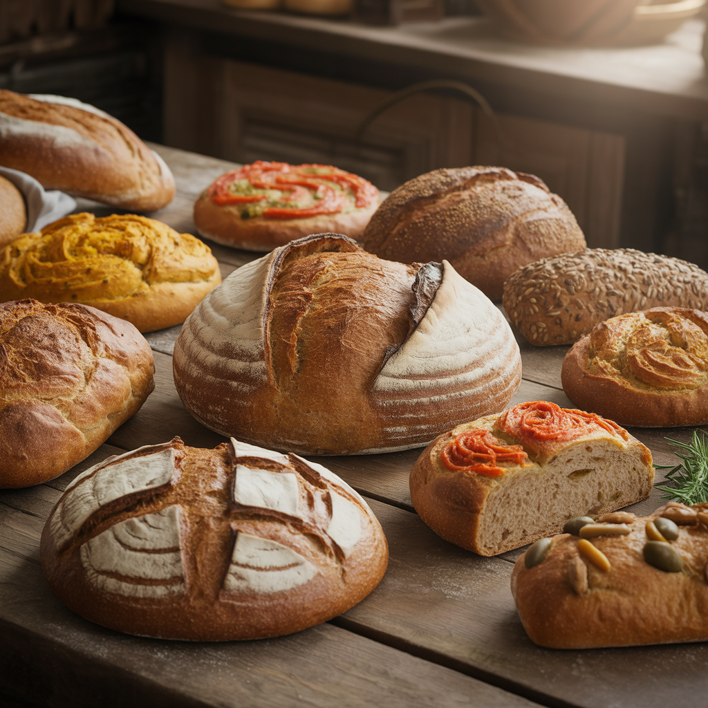 Panes de Masa Madre Recetas Artesanales, Panes Gourmet y Técnicas Paso a Paso para Hacer en Casa + 5 Bonus de Regalo