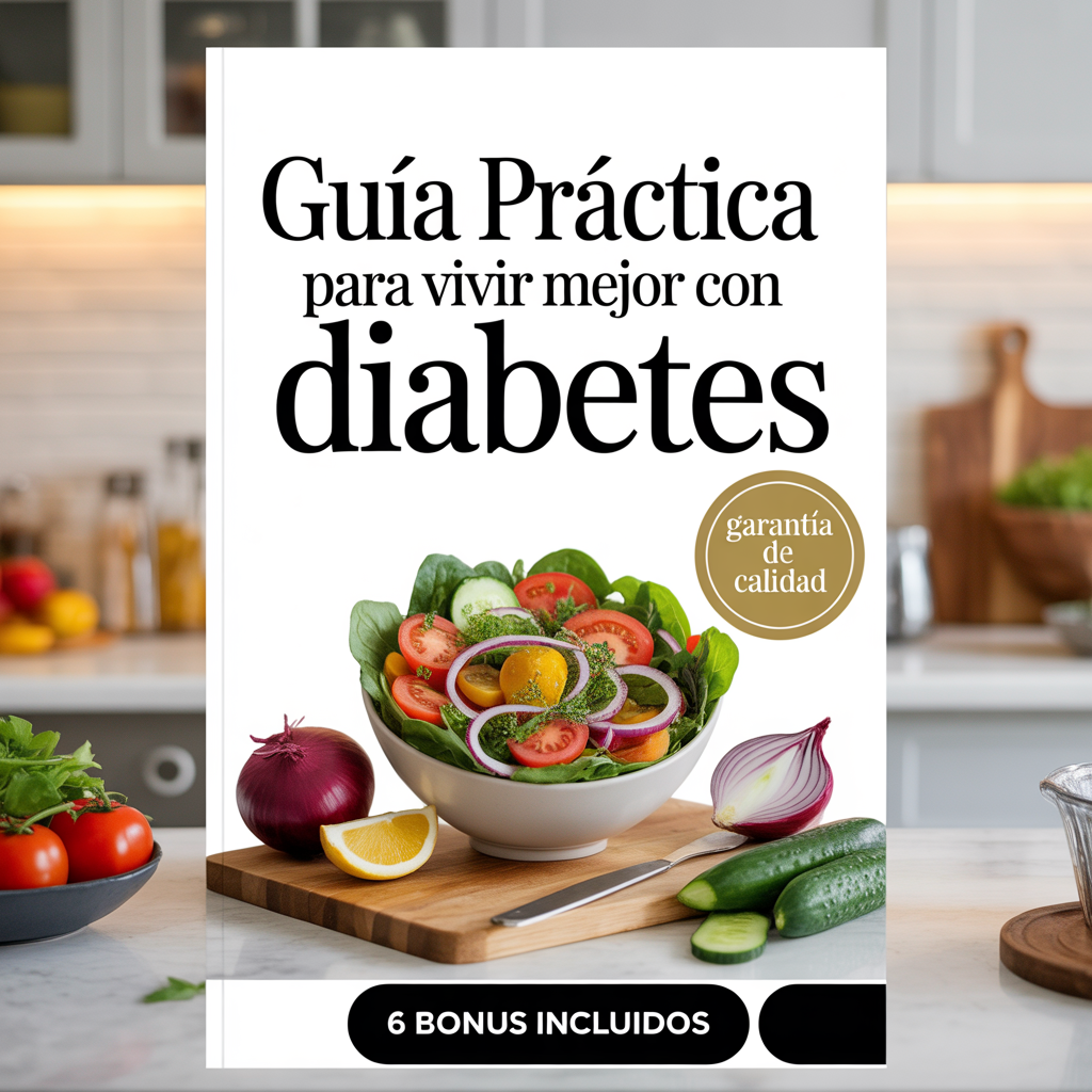 Guía Práctica para Vivir Mejor con Diabetes Alimentación, planificación y hábitos para controlar tu glucosa de forma saludable + App Interactiva Premium + 6 Bonus de Regalo