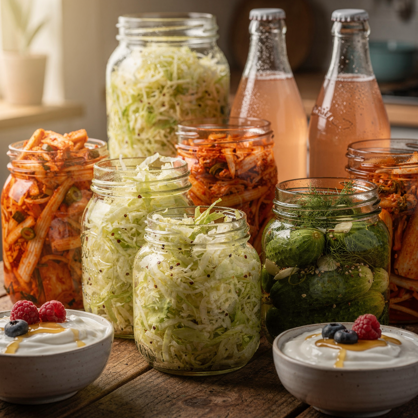 Fermentación Salvaje: El Arte Ancestral de los Alimentos Vivos + 5 Bonus de Regalo
