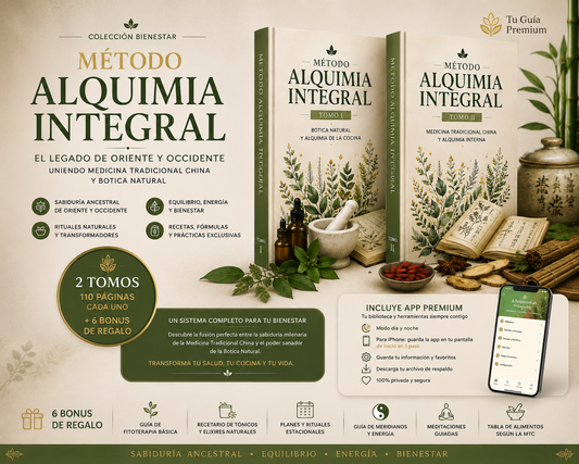 Alquimia Ancestral Remedios Naturales, Medicina Tradicional China y Bienestar Integral + 6 Bonus de Regalo