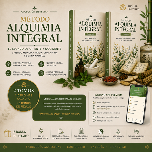 Alquimia Ancestral Remedios Naturales, Medicina Tradicional China y Bienestar Integral + 6 Bonus de Regalo